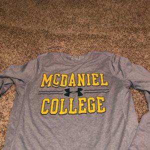 McDaniel College long sleeve dry fit